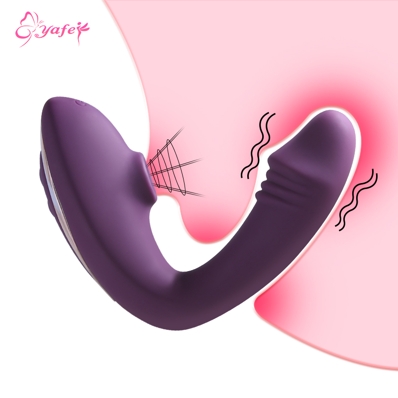 10 Mode Clitoral Vibrator Nipple Sucker Gspot Stimulation Dildo Erotic Adult Sex Toys For Women - 1