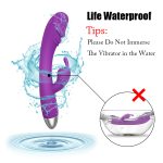 10 Modes Rabbit Vibrator For Woman G Spot Vagina Clitoris Dual Vibration Dildo Usb Charge Female Masturbation Sex Product - 6