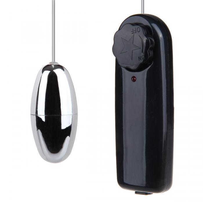 Mini Black Egg Vibrators Bullet Adult Clitoral Gspot Stimulator Womens Intimate Sex Toy - 1