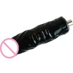 Super Big Black Dildo For 3xlr Sex Machine A2 F2 F3 Accessories Love - 5