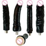 Super Big Black Dildo For 3xlr Sex Machine A2 F2 F3 Accessories Love
