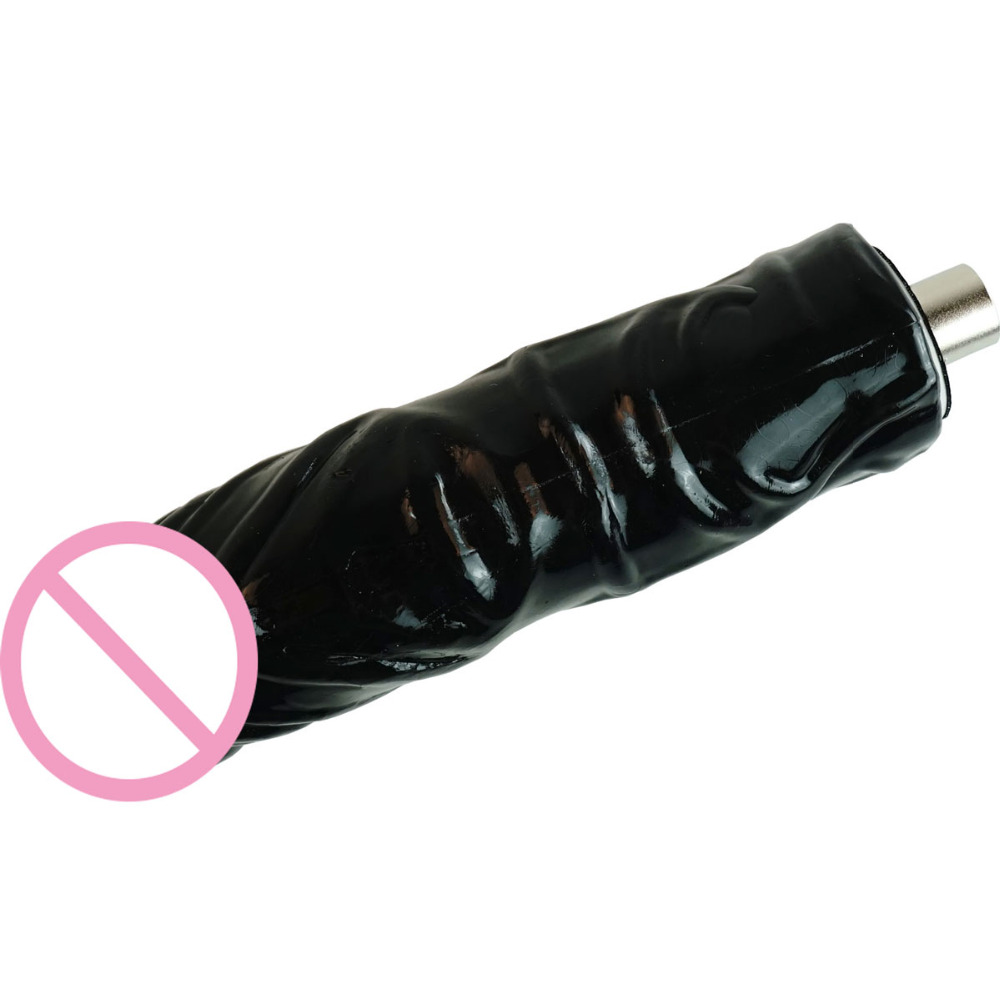 Extra Large Black Dildo Attachment For 3xlr Sex Machine A2 F2 F3 Compatible Adult Love Toy Accessory - 5