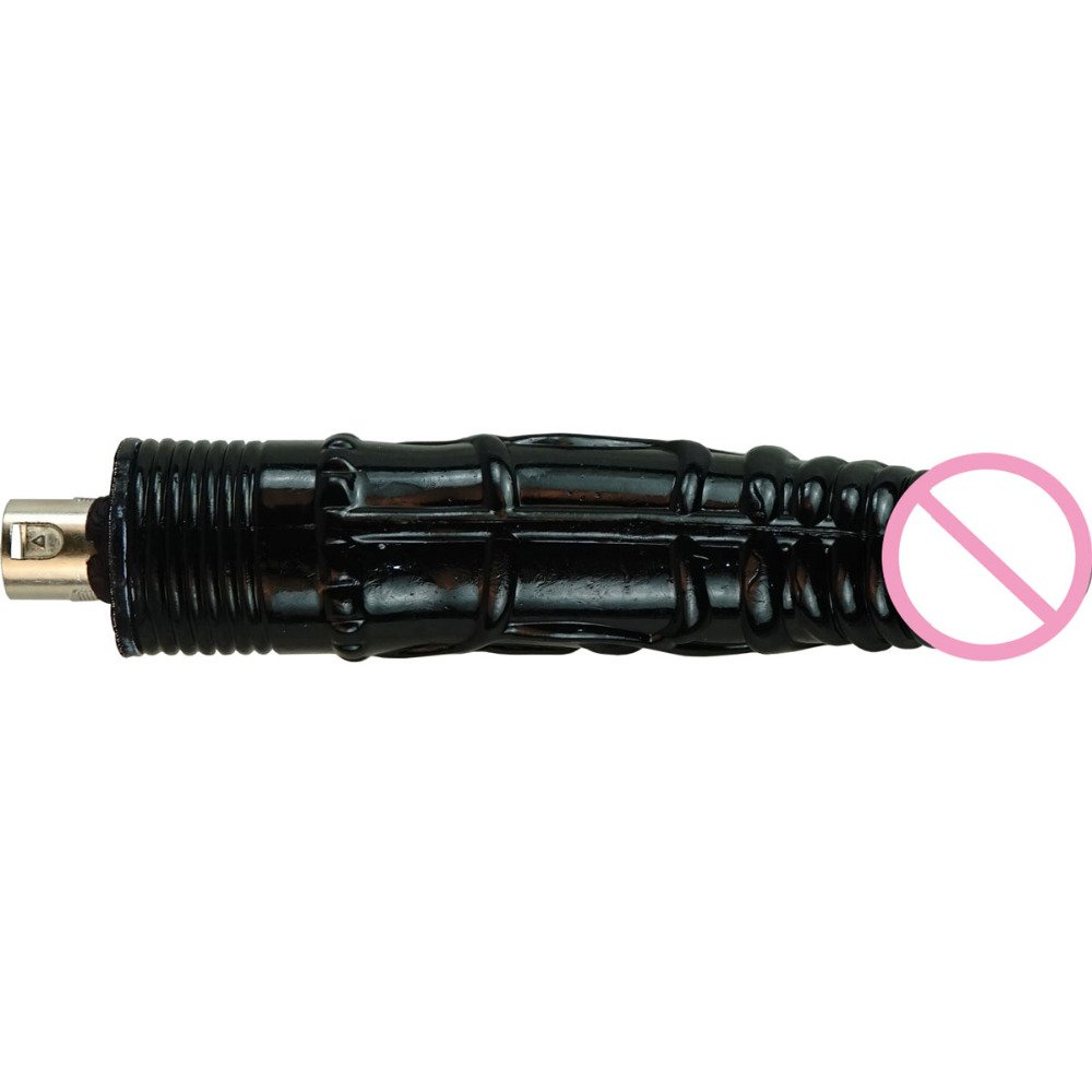 Extra Large Black Dildo Attachment For 3xlr Sex Machine A2 F2 F3 Compatible Adult Love Toy Accessory - 2