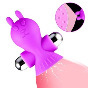 10 Modes Nipple Clamps Vibrators Breast Clip Sex Toys For Women Suckers Bigger Enlarger Suction Pump Toy Adult