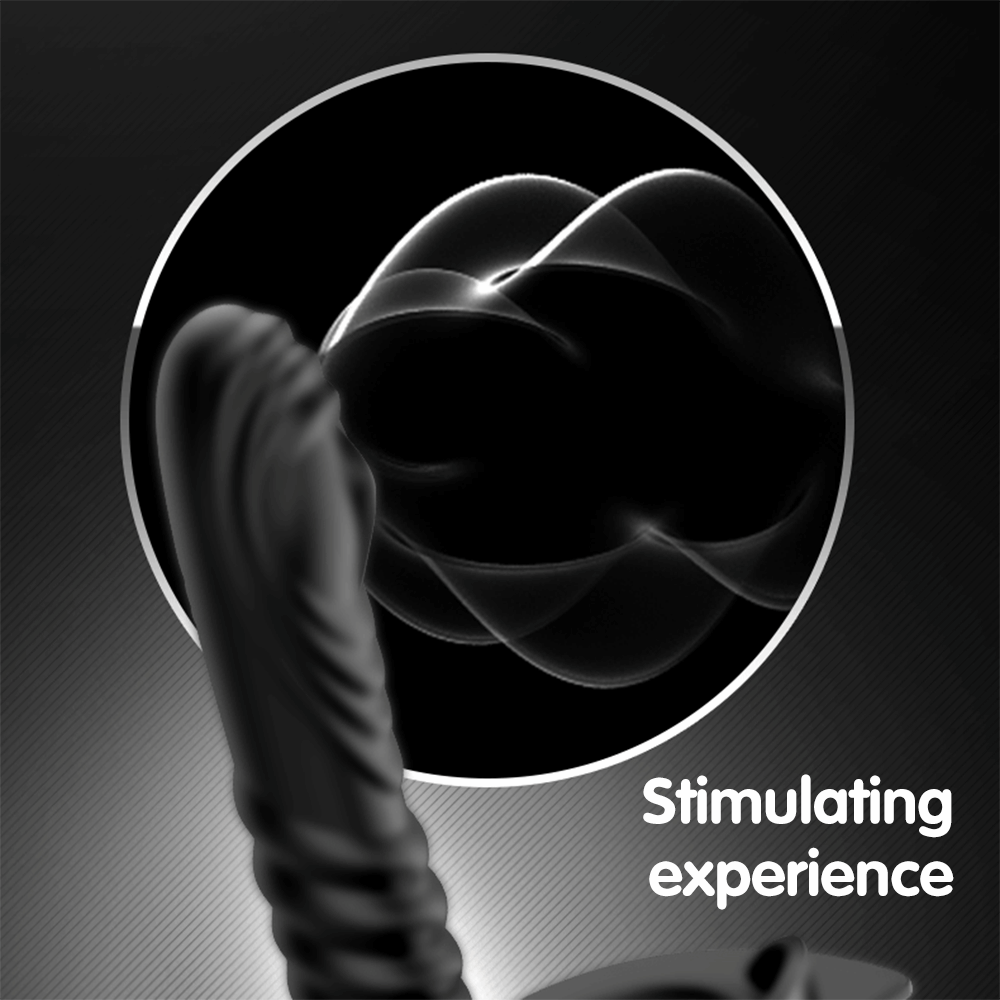 10frequency Dualaction Anal Plug And Dildo Vibrator Adult Pleasure Toys For Men Couples - 13