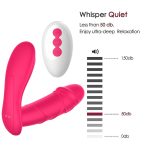 Telescopic Wearable Vibrator Dildo Vibrating Panties Vaginal Massage Remote Control G Spot Clitoris Stimulator Sex Toy For Woman - 4