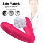 Telescopic Wearable Vibrator Dildo Vibrating Panties Vaginal Massage Remote Control G Spot Clitoris Stimulator Sex Toy For Woman - 3