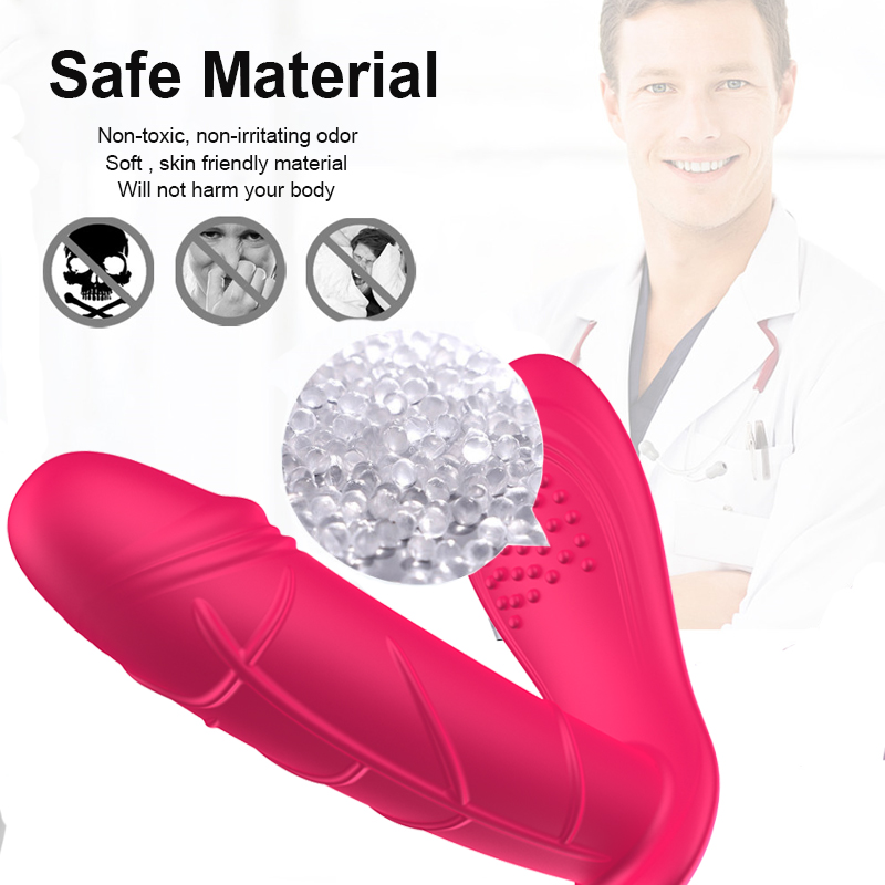 Remote Control Wearable Vibrator Panties Telescopic Dildo For Vaginal G Spot Clitoral Stimulation Female Pleasure Sex Toy - 6