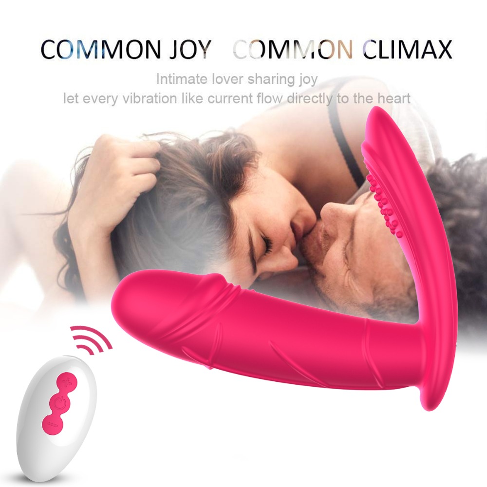 Remote Control Wearable Vibrator Panties Telescopic Dildo For Vaginal G Spot Clitoral Stimulation Female Pleasure Sex Toy - 5