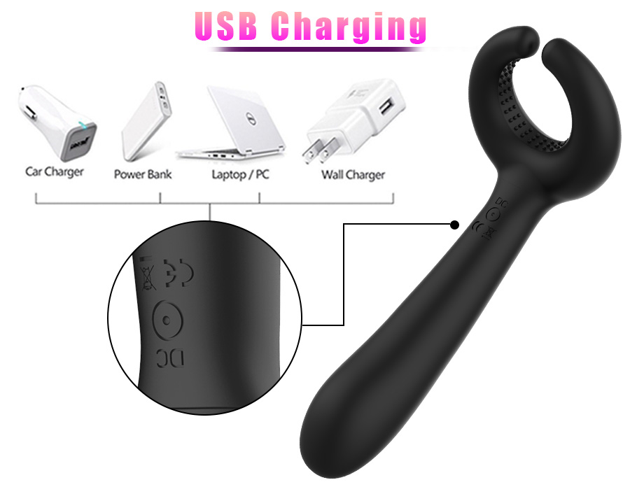 Rabbit Vibrator For Women Men Gspot Dildo Couples Sex Toy Clitoral Vaginal Stimulator Massager - 15
