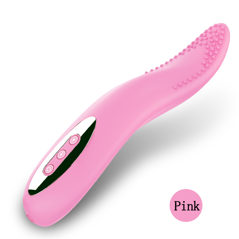 12speed Silicone Female Gspot Vibrator Clitoral Stimulator Oral Sex Tongue Toy For Masturbation - 9