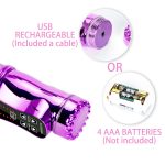 Double Penetration Vibrators For Women Rotating Clitoris Vagina G Spot Rabbit Vibrator Adult Sex Toys Woman Machine Shop - 4