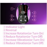 Double Penetration Vibrators For Women Rotating Clitoris Vagina G Spot Rabbit Vibrator Adult Sex Toys Woman Machine Shop - 3
