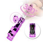 Double Penetration Vibrators For Women Rotating Clitoris Vagina G Spot Rabbit Vibrator Adult Sex Toys Woman Machine Shop