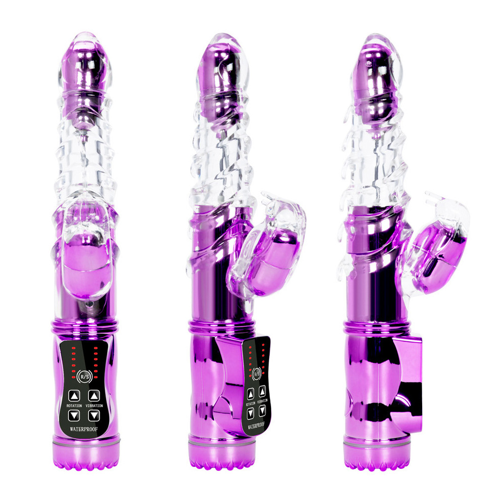 Dualaction Rabbit Vibrator For Women Gspot Clitoris And Vagina Stimulation Adult Intimate Sex Toy - 8