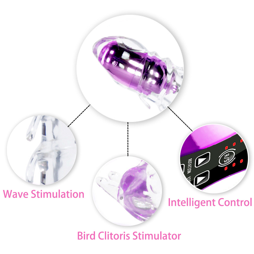Dualaction Rabbit Vibrator For Women Gspot Clitoris And Vagina Stimulation Adult Intimate Sex Toy - 5