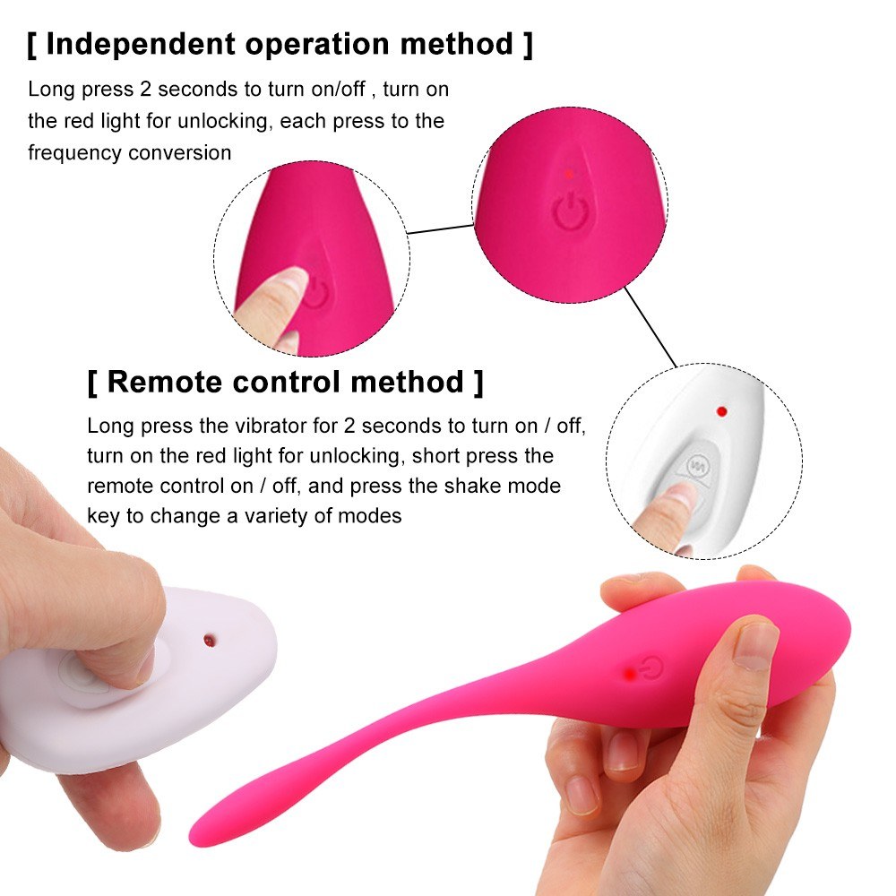 Wireless Remote Control Kegel Balls Gspot Clitoral Stimulator Vaginal Egg Vibrator Adult Sex Toy For Women - 8