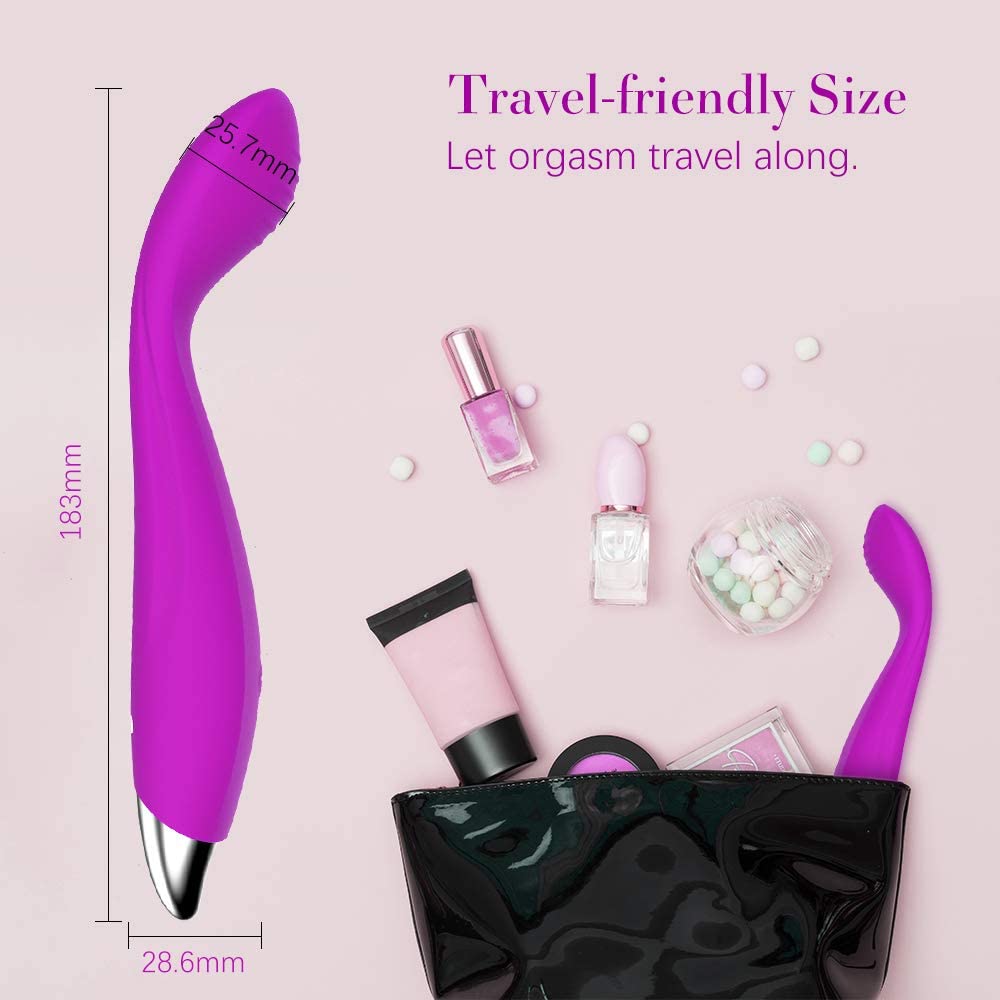 Female Pleasure Toy Gspot Vibrator Nipple Clitoris Stimulator Vaginal Dildo Massager For Women - 5