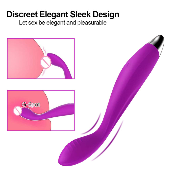 Female Pleasure Toy Gspot Vibrator Nipple Clitoris Stimulator Vaginal Dildo Massager For Women - 3