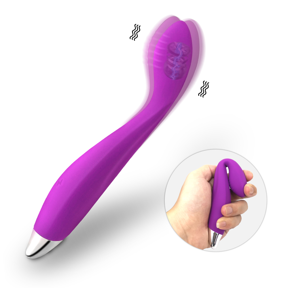 Female Pleasure Toy Gspot Vibrator Nipple Clitoris Stimulator Vaginal Dildo Massager For Women - 1