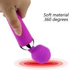 Dopamonkey Japanese Av Magic Wand 10 Speed Vibrator Massager Stick Usb Rechargeable Powerful Clit Vibrators Sex Toys For Women - 3