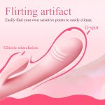 G Spot Vibrator Rabbit Dildo Orgasm Adult Toys Usb Charging Powerful Masturbation Sex Toy For Women Product - 5