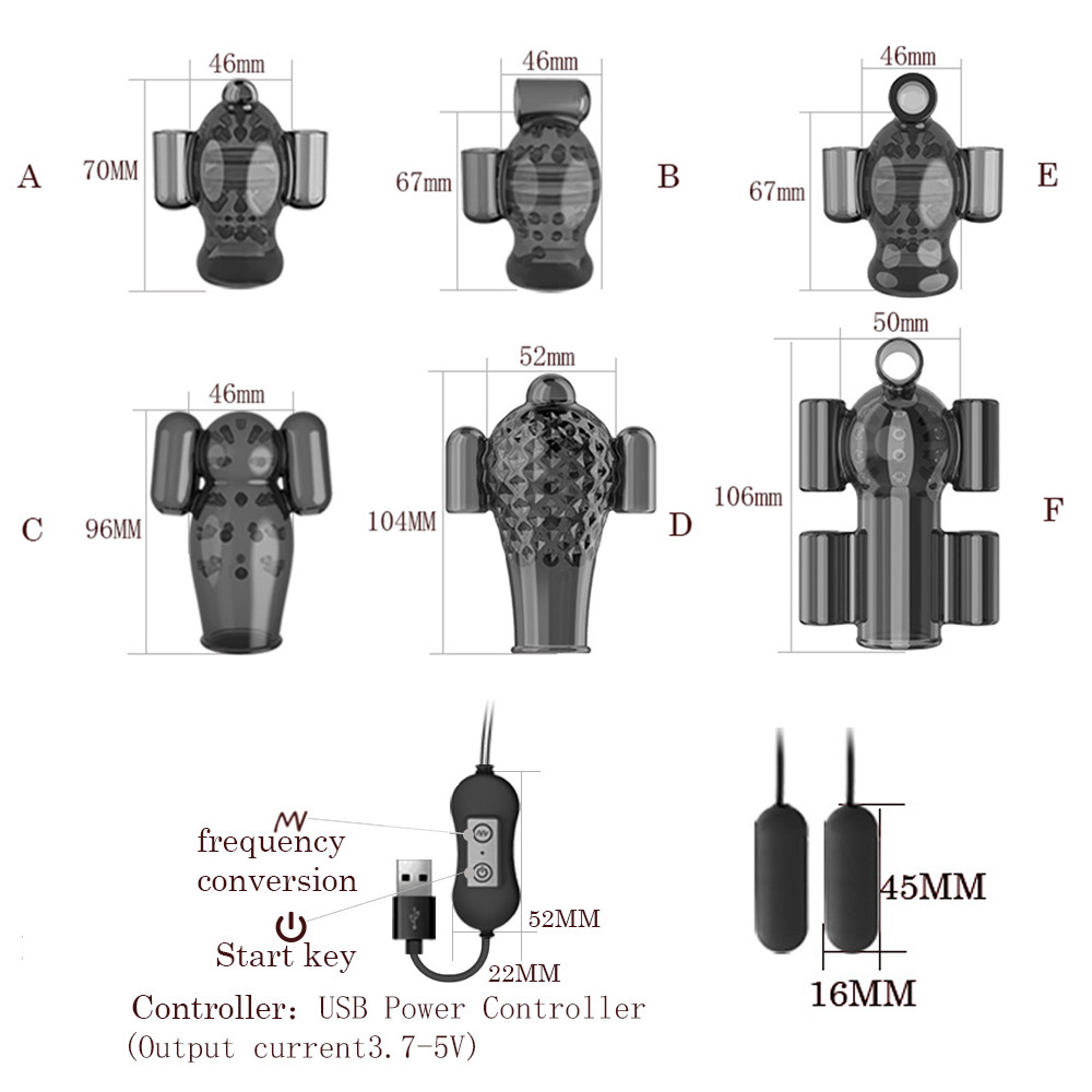 Male Masturbation Sleeve Erection Enhancer Glans Vibrator Penis Trainer For Prolonged Pleasure - 10