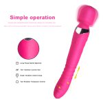 Heating Stretch Dildo G Spot Vibrator For Woman Powerful Adult Sex Toys Personal Clit Massager Magic Wand Av Vagina Stimulator - 5