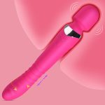 Heating Stretch Dildo G Spot Vibrator For Woman Powerful Adult Sex Toys Personal Clit Massager Magic Wand Av Vagina Stimulator