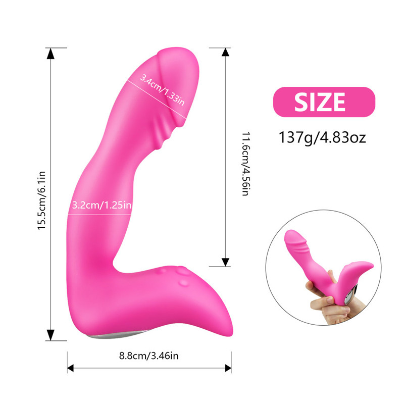 10speed Prostate Massager Anal Plug Gspot Stimulator Realistic Dildo For Men Women Adult Sex Toys - 10