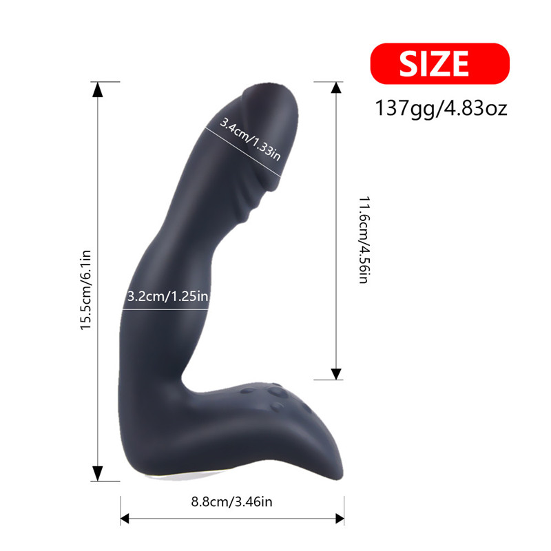 10speed Prostate Massager Anal Plug Gspot Stimulator Realistic Dildo For Men Women Adult Sex Toys - 5