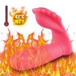 Heating Vibrator Wearable Dildo Vaginal Massage Clitoris Stimulator Wireless Remote Control Sex Toys For Women - 2
