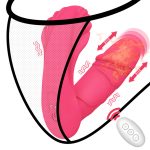 Heating Vibrator Wearable Dildo Vaginal Massage Clitoris Stimulator Wireless Remote Control Sex Toys For Women