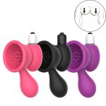 Suction Cup Nipple Vibrator Breast Enhancer Vibrating Massage Sex Toy For Women Clitoris Stimulator Masturbator Shop