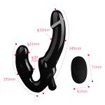 Strapless Strapon 10 Speed Dildo Vibrator Double Vibration Wireless Remote Clitoris Stimulation Anal Plug Sex Products - 4