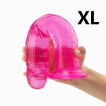 Huge Dildos Sex Toys For Women Erotic Jelly Dildo With Suction Cup Realistic Big Penis G-spot Stimulation Adult Product - 4