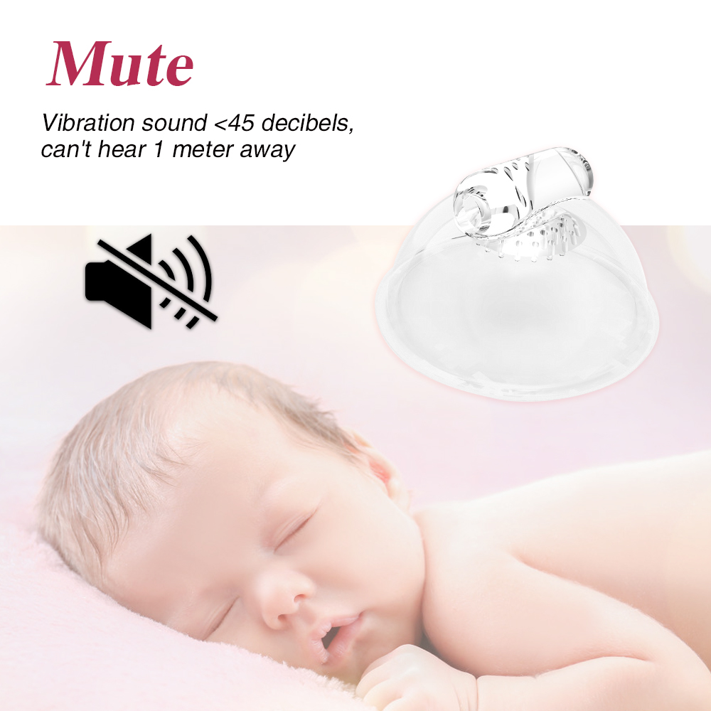 Usb Rechargeable Electric Breast Pump With Nipple Sucker Vibrating Massager Adult Stimulator Toy For Women - 7