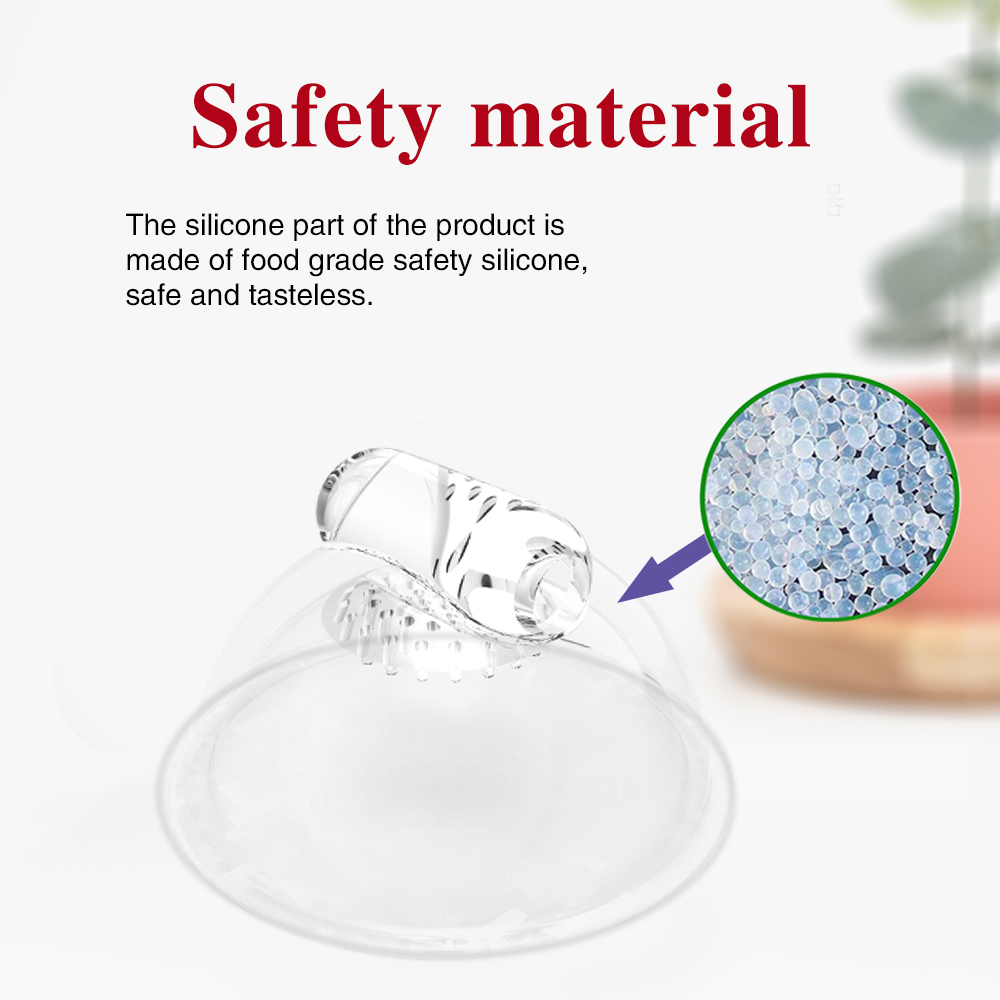 Usb Rechargeable Electric Breast Pump With Nipple Sucker Vibrating Massager Adult Stimulator Toy For Women - 3