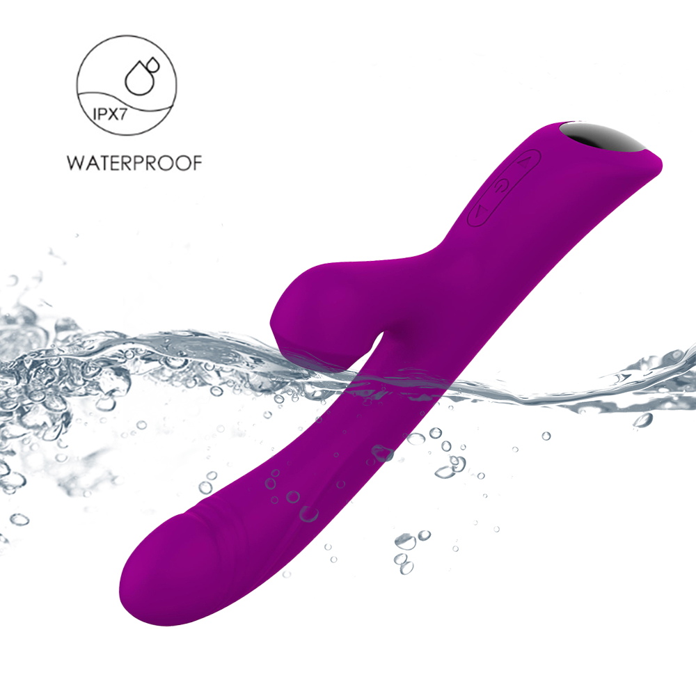 Clitoral Sucking Vibrator Heated Rabbit Dildo Gspot Massager Multifunction Vagina Stimulator Adult Sex Toys For Women - 8