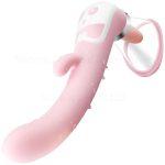 6 Speed Blowjob Nipple Sucker Licking Tongue Vibrator Breast Suction Cup Clitoris Stimulator Sucking Sex Toys For Women - 2