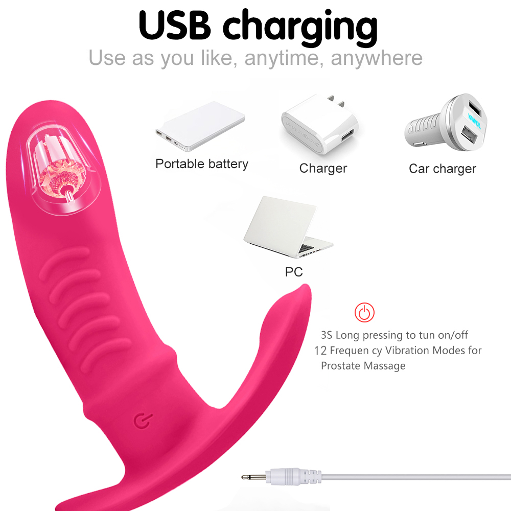 Usb Rechargeable Gspot Vibrator Wearable Wireless Adult Toy For Womens Pleasure Clitoral And Vaginal Stimulation - 7