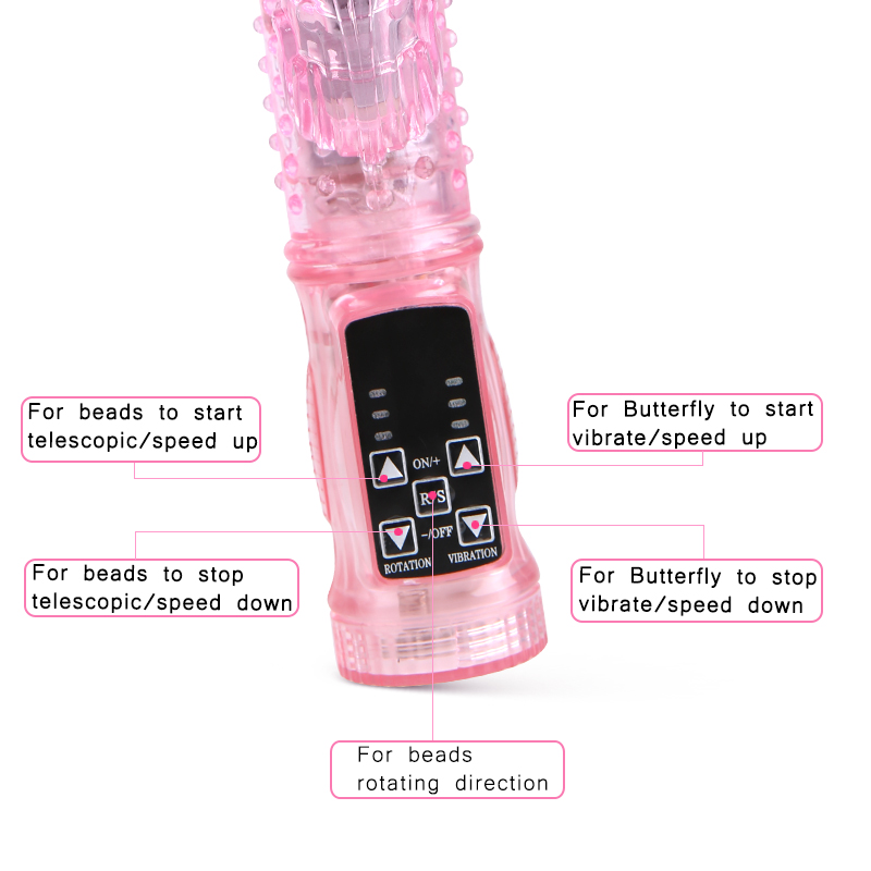 Deluxe Rotating Thrusting Dildo Vibrator Gspot Rabbit Clitoral Stimulator Female Pleasure Masturbator Adult Sex Toy For Women - 6