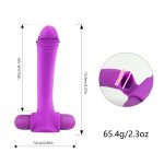 Finger Vibrator Realistic Dildo For Women Couple Sex Toys Lesbian Clitoris Stimulator Female Masturbator Adult Vagina - 6