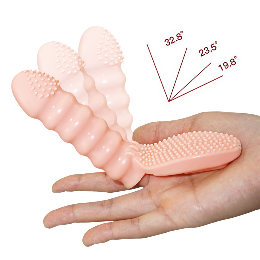 Realistic Silicone Finger Vibrator Dildo Adult Sex Toy For Women Couples Lesbian Clitoral Stimulator Female Masturbator - 16