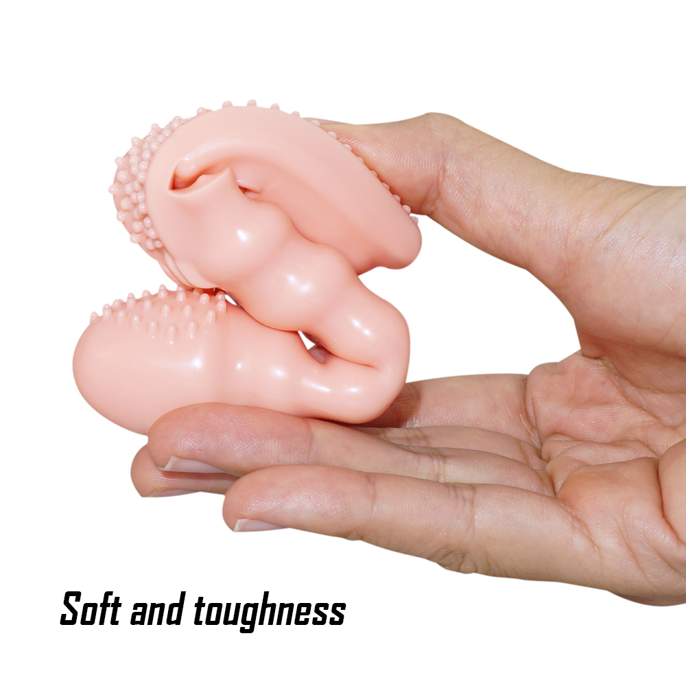 Realistic Silicone Finger Vibrator Dildo Adult Sex Toy For Women Couples Lesbian Clitoral Stimulator Female Masturbator - 13