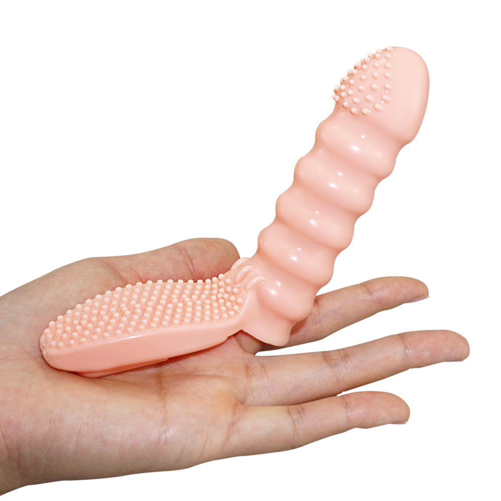 Realistic Silicone Finger Vibrator Dildo Adult Sex Toy For Women Couples Lesbian Clitoral Stimulator Female Masturbator - 11