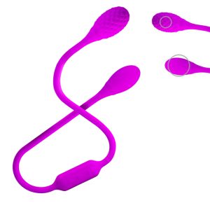 25 78 Inch Waterproof Couple Ladies Vaginal Double End Vibrator Mini Anal Sex Toy Vibrating Silicon Vibrators Massager For Women