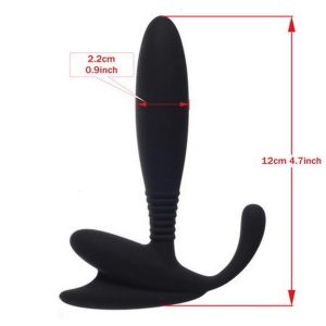 Silicone Male Prostate Massager Remote Control Anal Vibrator Butt Plug Waterproof Adult Electric Sex Toys For Men - 2