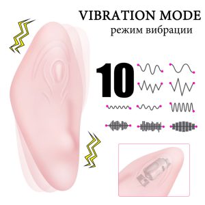 Mini Invisible Vibrator Wearable Panties Sex Toys For Women Portable Clitoral Stimulator Wireless Remote Control Vibrating Eggs - 2