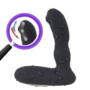 12 Speeds Prostate Massager For Men & Rolling Massage Anus Anal Sex Toys Gay Male Prostata Plug Vibrators